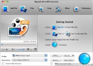 Bigasoft AVI to MP4 Converter for Mac screenshot